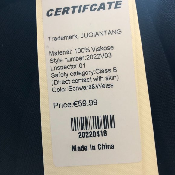 Womens Black and White Knit Crop Top Size L Large Cut Out Summer Light NWT - Picture 8 of 8